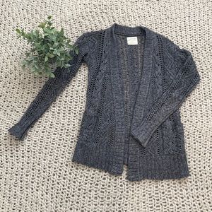 Aerie knitted sweater, grey, size XS